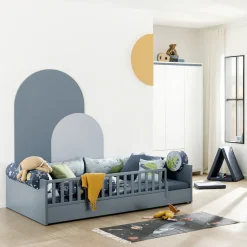 PAIDI Kinderbett »LITTLE FLO, vom Baby bis zum Teeni, in mehreren Farben und Breiten« Breite/Länge: 90x200cm + 120X200cm +140x200cm,umbaubar zum Kinder- oder Jugendbett, Bodenbett auch als Sofa nutzbar