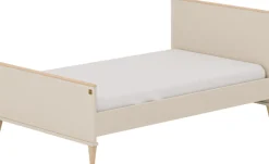 PAIDI Kinderbett »MILA & BEN Steiff by PAIDI, 120x200cm, Beige mit Massivholz« zeitloses und langlebiges Einzelbett, geprüfte Qualität