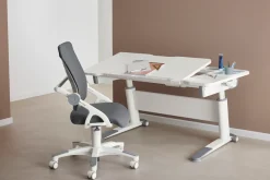 PAIDI Kinderstuhl »YVO in verschiedenen Farben, mitwachsend & ergonomisch« () waschbare Bezügen, tiefen- & höhenverstellbarer Schreibtischstuhl