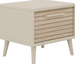 PAIDI Nachtkommode »EEFJE in Beige, Schublade mit Soft-Close, verschiedene Ausführungen« B/H/T ca. 48/43/41cm,moderner und langlebiger Nachttisch aus Holz, geprüfte Qualität