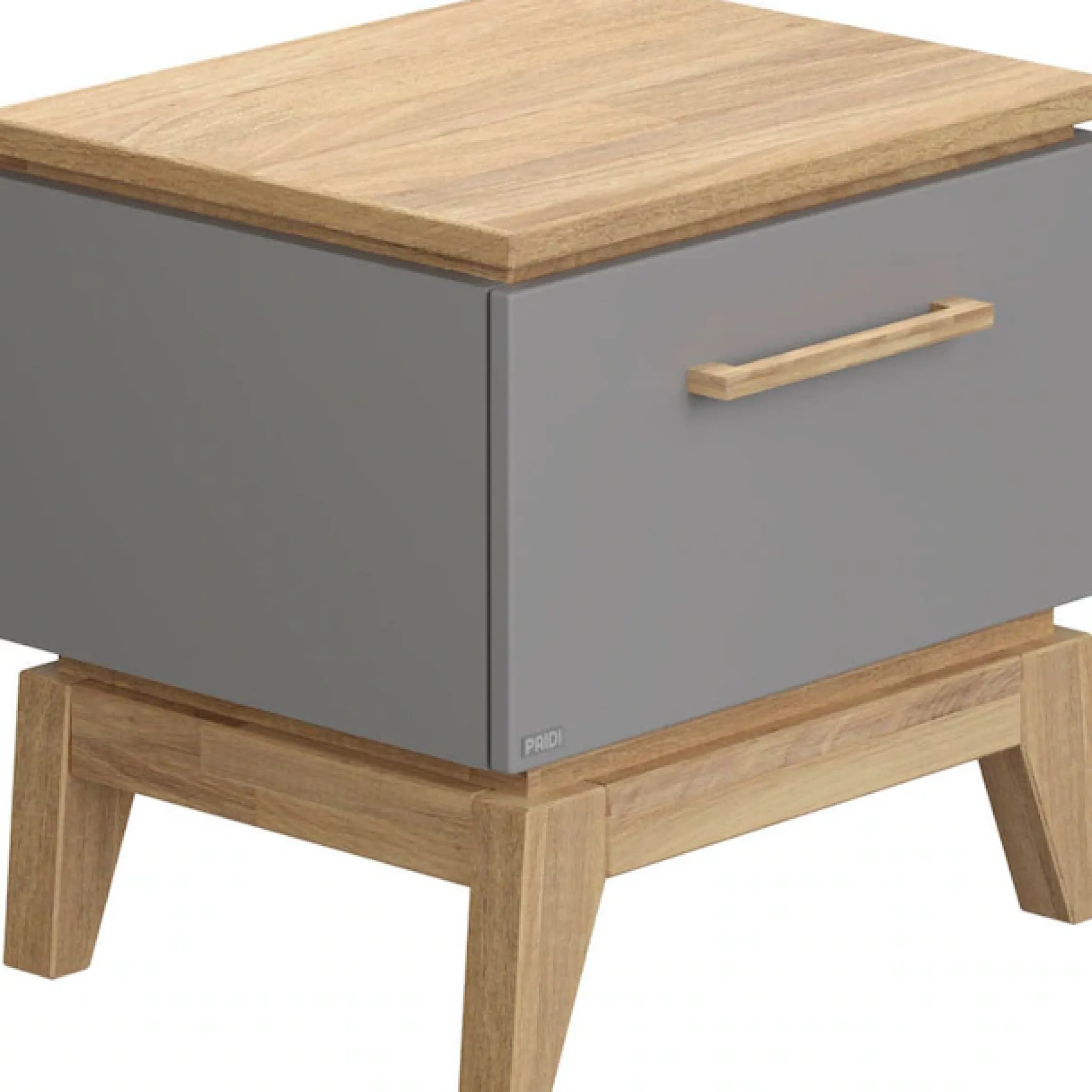PAIDI Nachtkommode »STIENE in Beige oder Grau, Schublade mit Soft-Close« B/H/T ca. 48/47/40cm,moderner und langlebiger Nachttisch mit Massivholz, geprüfte Qualität