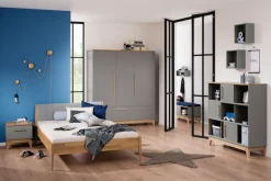 PAIDI Nachtkommode »STIENE in Beige oder Grau, Schublade mit Soft-Close« B/H/T ca. 48/47/40cm,moderner und langlebiger Nachttisch mit Massivholz, geprüfte Qualität