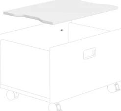 PAIDI Regalelement »Deckel« Abdeckung für Rollbox