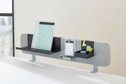 PAIDI Schreibtischaufsatz »Funktionsboard in verschiedenen Ausführungen« B/H/T ca. 81x16x2cm,inklusive 3 Einhängeschalen aus Metall