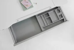 PAIDI Schubkasten »JARO, silberfarben, inkl. Utensilieneinlage« B/H/T ca. 89/5/33 cm,passend zum Schreibtisch Jaro
