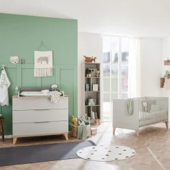PAIDI Standregal »FIENE in Grau mit 6 offenen Fächern, 48x181x40cm« stabiles und langlebiges Regal aus Holz, geprüfte Qualität