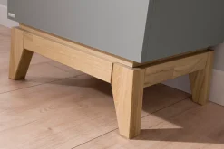PAIDI Standregal »STIENE in Beige oder Grau, 3 offene Fächer, 1 Schublade mit Soft-Close« B/H/T ca. 48/161/40cm,modernes und langlebiges Regal mit Massivholz, Highboard