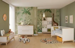 PAIDI Umbauseiten »STIENE für den Umbau vom Babybett zum Juniorbett« Erweiterungs-Set Kinderbett 70x140cm in Beige oder Grau