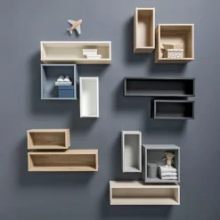 PAIDI Wandregal »Wandbox Breit« viele Farbvarianten