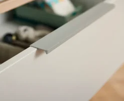 PAIDI Wickelkommode »FIENE in Grau, 3 Schubladen mit Soft-Close, Vollauszug« Kommode in 110 cm Breite, geprüfte Sicherheit, Wickeltisch aus Holz 110 cm