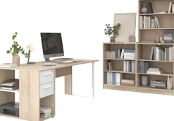 Parisot Büromöbel-Set »Start Up« Set, 3-tlg., 3 tlg. Gesamtarbeitsfläche 189 x 80 cm