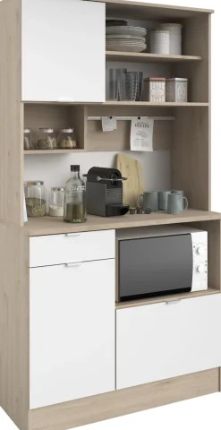 Parisot Buffet »Socool, viel Stauraum, Made in Europe, mit praktischer Magenetleiste« B/H/T ca. 100x180x45, 1 Stk. tlg. ideal für kleine Räume, ohne Elektrogeräte