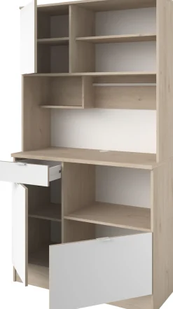 Parisot Buffet »Socool, viel Stauraum, Made in Europe, mit praktischer Magenetleiste« B/H/T ca. 100x180x45, 1 Stk. tlg. ideal für kleine Räume, ohne Elektrogeräte