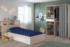 Parisot Jugendzimmer-Set »Charly 23« Set, 3 tlg. Seitliches Podest am Bett links oder rechts montierbar