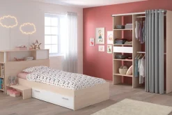 Parisot Jugendzimmer-Set »Charly 23« Set, 3 tlg. Seitliches Podest am Bett links oder rechts montierbar