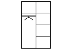 Parisot Jugendzimmer-Set »Fabric« Set, Bett, Bettschubkasten, Kleiderschrank, Nachttisch, 4 Stk. tlg. wahlweise mit Aufbauservice