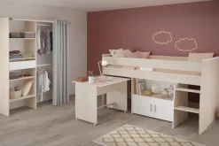 Parisot Jugendzimmer-Set »Parisot Charly 22« Set, 2 tlg. ausziehbarer Schreibtisch auf Rollen