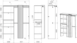 Parisot Jugendzimmer-Set »Parisot Reverse 22« Set, 2 tlg. Schreibtisch ausziehbar-belüftete Spanplatte als Lattenrost verwendbar