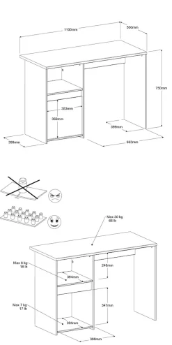 Parisot Jugendzimmer-Set »Pirouette 12« 3 Stk. tlg.