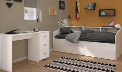 Parisot Jugendzimmer-Set »Sleep 41« Set, 3 Stk. tlg. Rückwände der Fächer am Bett drehbar
