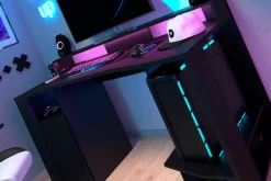 Parisot Kinderschreibtisch »Gaming« Gamingtisch, Jugendschreibtisch, Schreibtisch, inkl. LED Beleuchtung