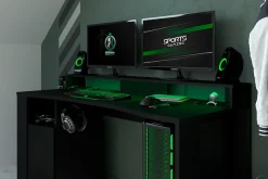 Parisot Kinderschreibtisch »Gaming« Gamingtisch, Jugendschreibtisch, Schreibtisch, inkl. LED Beleuchtung