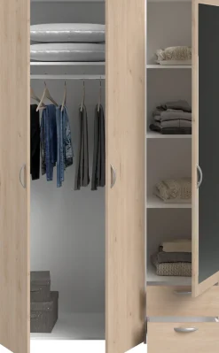 Parisot Kleiderschrank »Daily« 1 Stk. tlg. eine Tür mit Spiegel
