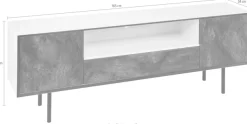 Paroli Sideboard »Susa« Breite 165 cm, 2 Türen