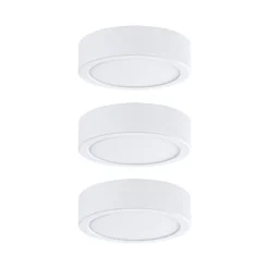 Paulmann Unterschrankleuchte »Möbel Set Pukk 3x3,5W 210lm 12/230V 2700K Kunststoff/Schwarz« 3 Stk. Warmweiß