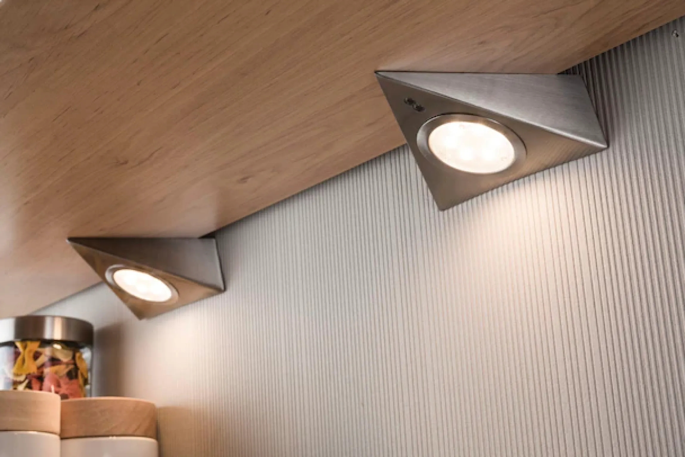 Paulmann Unterschrankleuchte »Möbel Aufbauleuchte LED mit Näherungssensorinkl. LED-Modul 3x2,8W« 1 Stk. Warmweiß 3er-Set inkl. LED-Modul 3x2,8W