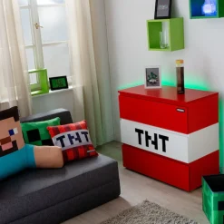 Phoenix Kommode »Minecraft TNT Kommode« inkl Beleuchtung