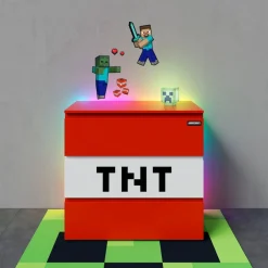 Phoenix Kommode »Minecraft TNT Kommode« inkl Beleuchtung