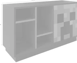 Phoenix Lowboard »Minecraft Creeper Lowboard« inkl Beleuchtung