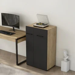 PLACES OF STYLE Aktenschrank »Moid; Mehrzweckschrank,« moderne Kommode mit viel Stauraum, Maße 64,5 x 41,5 x 106 cm