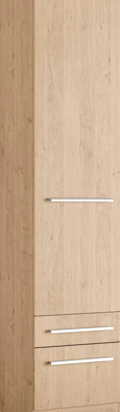 priess Kleiderschrank »Schrank Garderobe Wäscheschrank Barcelona in 5 Breiten« viel Stauraum, geräumige Schubkästen, mit Spiegel, MADE IN GERMANY