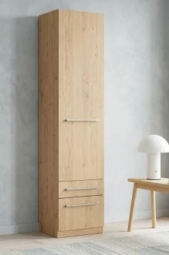 priess Kleiderschrank »Schrank Garderobe Wäscheschrank Barcelona in 5 Breiten« viel Stauraum, geräumige Schubkästen, mit Spiegel, MADE IN GERMANY