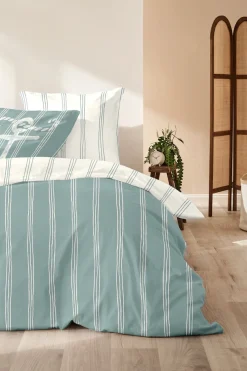 Primera Bettwäsche »Renforce-Bettwäsche Anchor« 2 Stk. mit Streifen