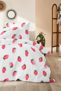 Primera Bettwäsche »Soft-Seersucker-Bettwäsche Strawberry« 2