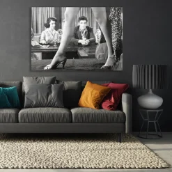 queence Acrylglasbild »Elvis Presley« Film | Foto | Mann | Schwarz-Weiß | Stars Fine Art-Print in Galeriequalität