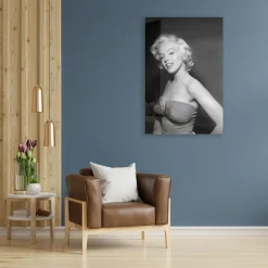 queence Acrylglasbild »Marilyn Monroe« Film | Filmfiguren | Filmszene | Foto | Frau | Portrait | Schwarz-Weiß | Stars Fine Art-Print in Galeriequalität