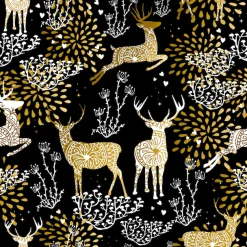queence Dekokissen »Rudolph« Kissenhülle,Weihnachten,Rentiere,Festlich,Winterlich,Weihnachtsmotiv