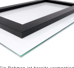 queence Garderobenleiste »Dschungel« mit 6 Haken, 80 x 120 cm