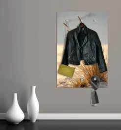 queence Garderobenleiste »Strand« mit 6 Haken, 80 x 120 cm