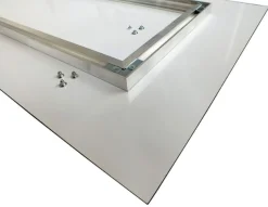 queence Garderobenpaneel »Wandgarderobemit Motiv Marmor Abstrakt inkl. Edelstahlhaken« 1 Stk. tlg. HD Premium Druck auf Acrylglas