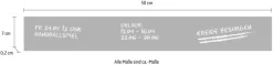 queence Tafelfolie »Magnetisches Memo-Board« magnetische Tafelfolie, Tafel, selbstklebend, 3er Set