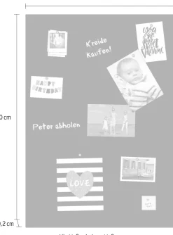 queence Tafelfolie »Magnetisches Memo-Board« magnetische Tafelfolie, Tafel, selbstklebend
