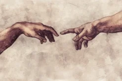 queence Wandsticker »Michelangelo« Selbstklebend, kinderleichte Anbringung