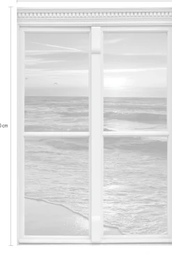 queence Wandsticker »Sonnenuntergang« Wandsticker, Wandbild, selbstklebend, 3D, Fenster