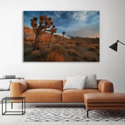 queence XXL-Wandbild »Akustikbild Landschaft Wüste« Amerika | Bilder von Amerika | Landschaft | Natur | Wüste | Wüstenbilder 1 Stk. tlg. Einfache Akustiklösung ohne Baumaßnahme, Schalldämmung, Paneele