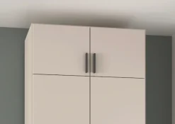 rauch Aufsatzschrank »Gamma« Breiten 91/136/181/226 cm, in 4 Griffvarianten,für eine maximale Nutzung der Deckenhöhe, viele Farben MADE IN GERMANY